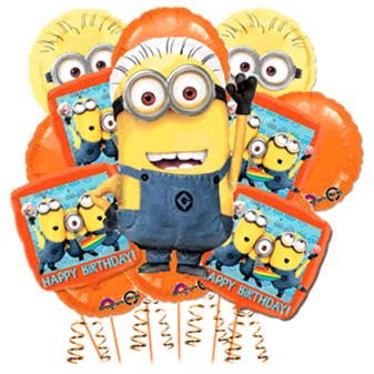 minion party balloons