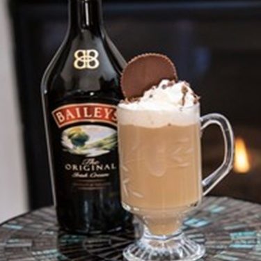 Baileys and Peanut Butter Cup Latte